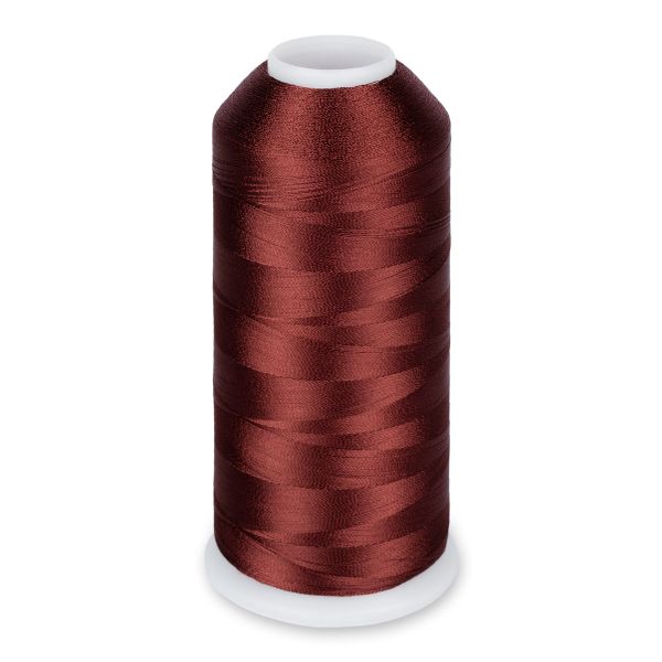 Нитки вышивальные Gamma V120/2, 5000 ярдов, 4570 м, 3196 коричневый