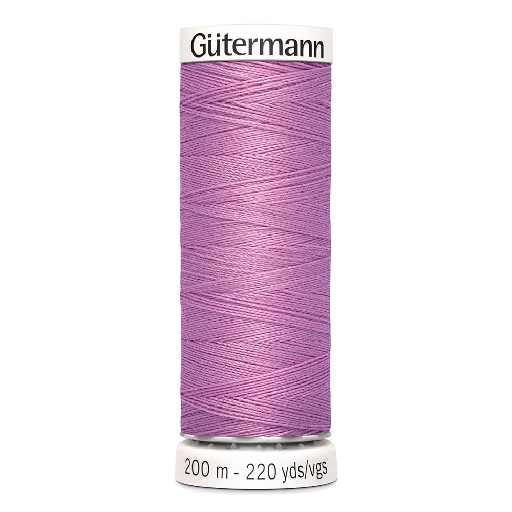 Нитки универсальные Gutermann Sew-all, 200м, 211 нежно сиренево-розовый