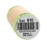 Нитки отделочные Gutermann Top Stitch, 30м, 610 св.кремово-желтый, 5 катушек