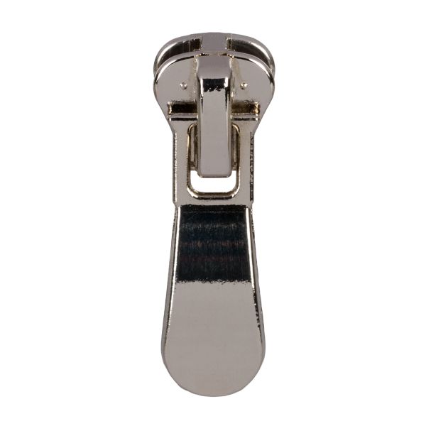 Слайдер (замок) для молнии трактор Т5 (5 мм), замок-автомат, 1 шт, никель, Gamma ZAM 5T07