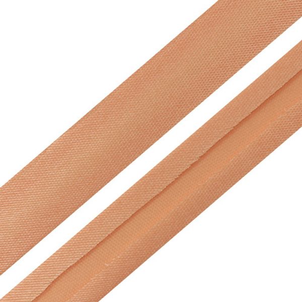 Косая бейка атласная 15.0 мм / 132 метра, 0000-1500, 6047 бл.розовый