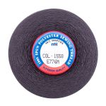 Нитки швейные Euron mH 40/2, 5000 ярд, 1558 мокрый асфальт, 1 катушка