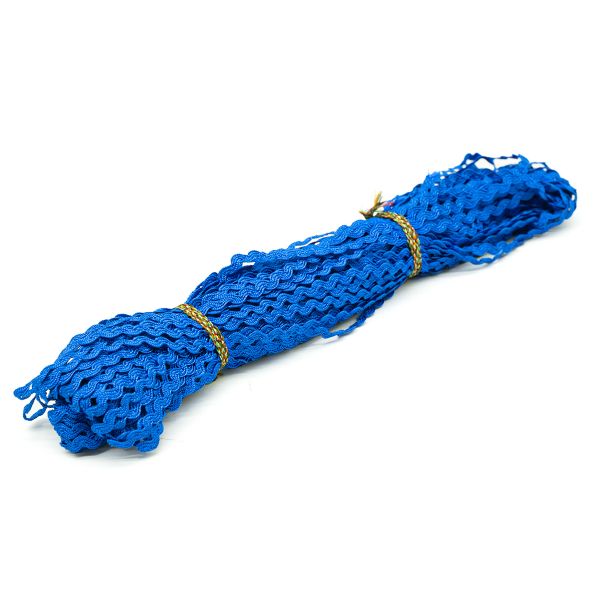 Тесьма вьюнчик, 3 мм, 30 метров (синий), 30 метров