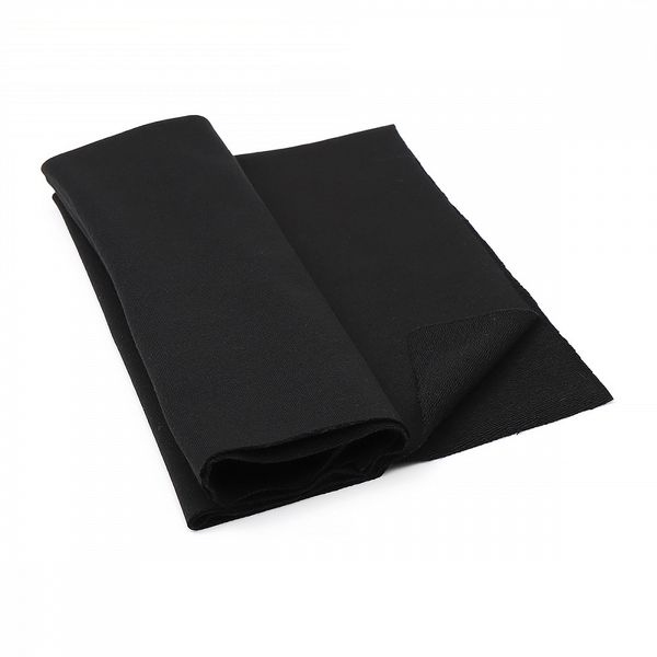 Футер с лайкрой 30/20 кардная петля (пл.240 гр/м²,) 45х50см ±2см черный