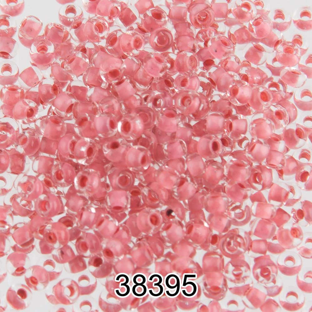 Бисер Preciosa круглый 10/0, 2.3 мм, 500 г, 38395 (Ф598) красный
