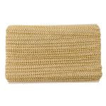 Тесьма отделочная Шанель, металлизир. 13 мм, 25 м, SR38 золото