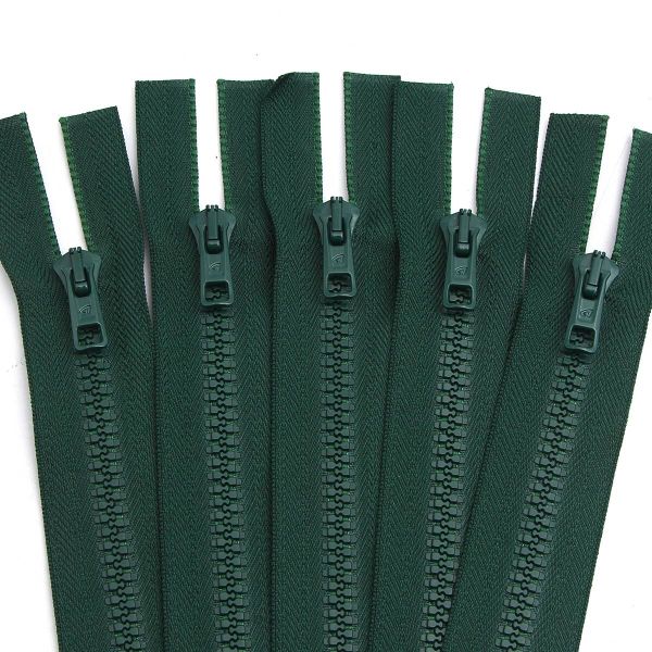 Молния трактор Arta Т6 (6 мм) 1 зам., разъем., 85 см, цв. 054 т.зеленый, уп.5 шт