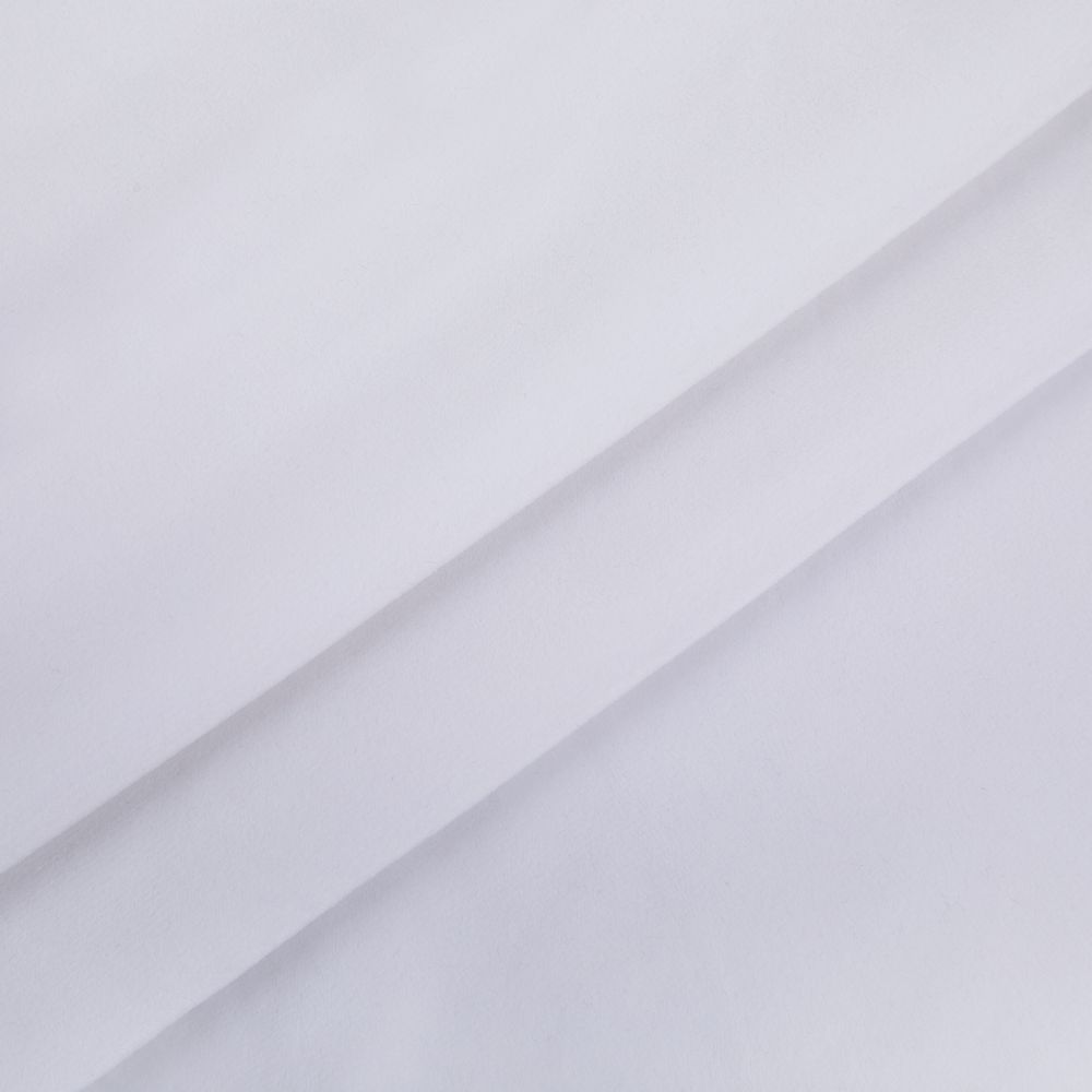 Микровелюр 312±5 г/м², 160 см / 5 метров, 003 белый, Gamma MCV