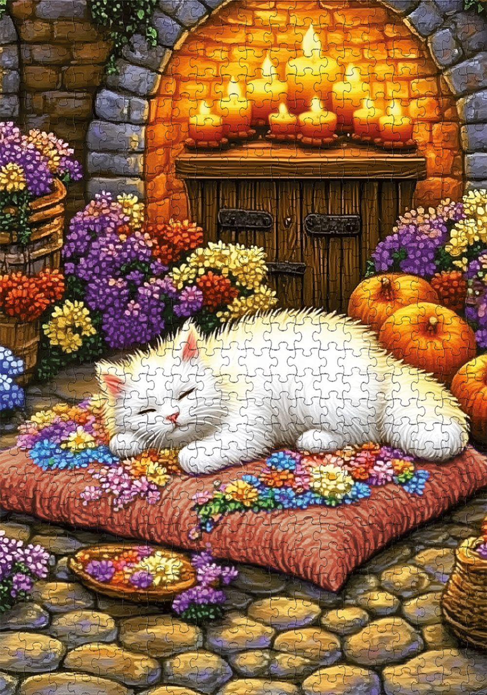 Пазл 500 элементов, PZL-500/83 Сон у камина, Фрея