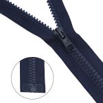 Молния трактор Arta Т6 (6 мм) 1 зам., разъем., 65 см, цв. 044 т.синий, уп.5 шт