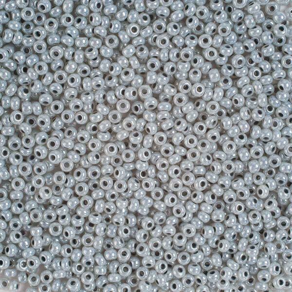 Бисер Preciosa 10/0 (2.3 мм), 100 г (5х20 г), жемчужный, цв. 37342