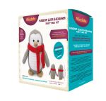 Набор для вязания игрушки Смелый пингвинчик 14 см, Miadolla AMG-0104