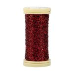 Мулине Gamma металлик M 5 мотков по 50 метров, M-134 черный/красный, Gamma BRILL