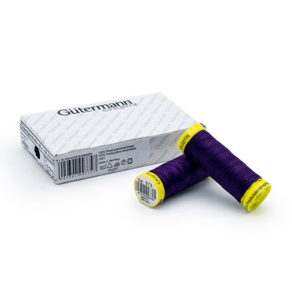 Нитки для трикотажа Gutermann Maraflex, 150м, 373 т.фиолетовый, 5 катушек