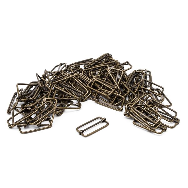 Рамка регулировочная 32 мм ушко (18х40 мм) (бронза), 100 шт