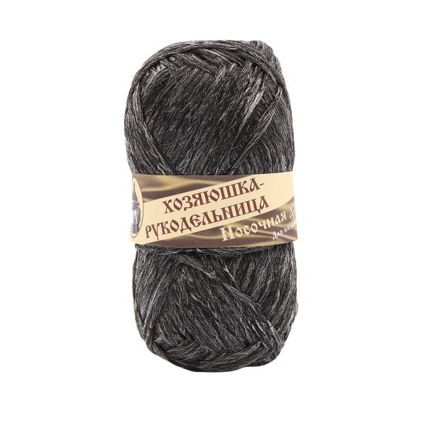 Пряжа Носочная добавка / уп.10 мот. по 50 г, 230 м, серый