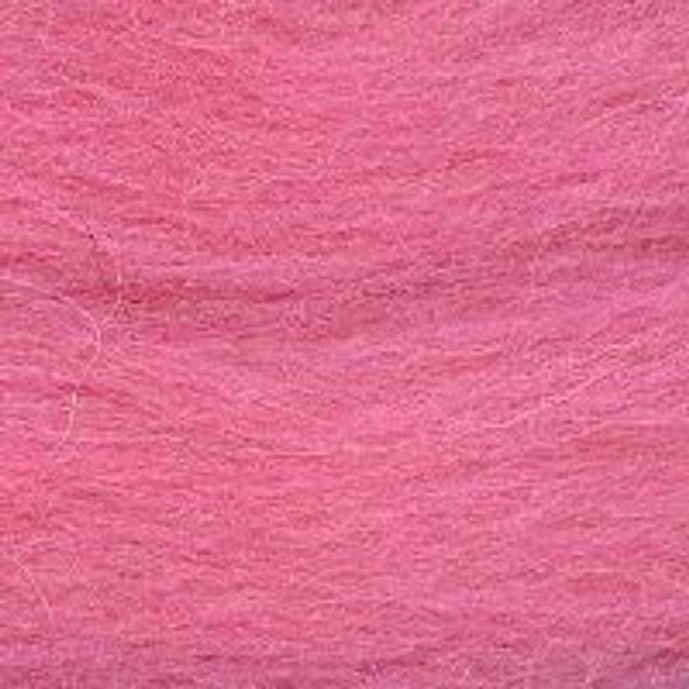 Шерсть для валяния (до 23 мкр), 50 г. 0160 розовый, Gamma FY-050