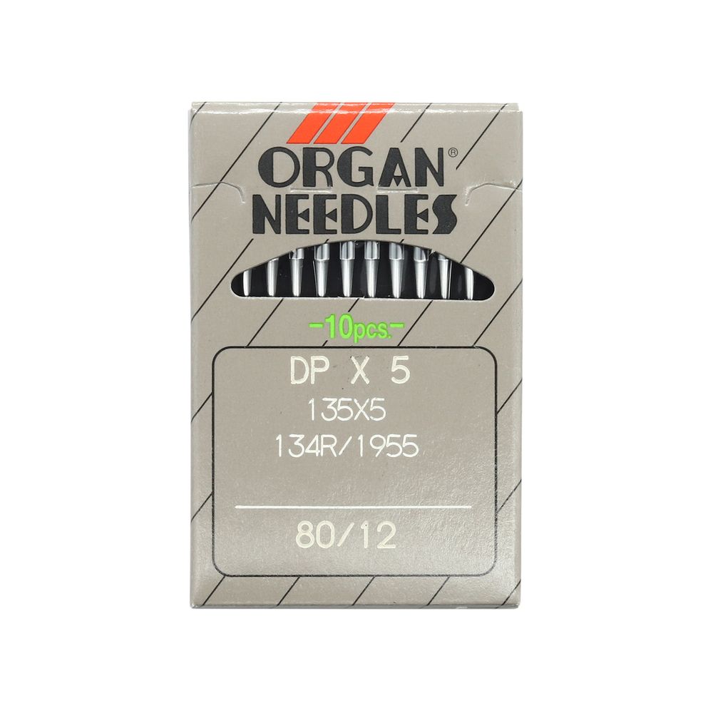 Иглы Organ DP * 5/ 80, 10 шт