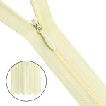 Молния потайная (скрытая) Т3 (3 мм) 1 зам., н/раз., 50 см, бл.желт. 31298 / 50, 10 шт