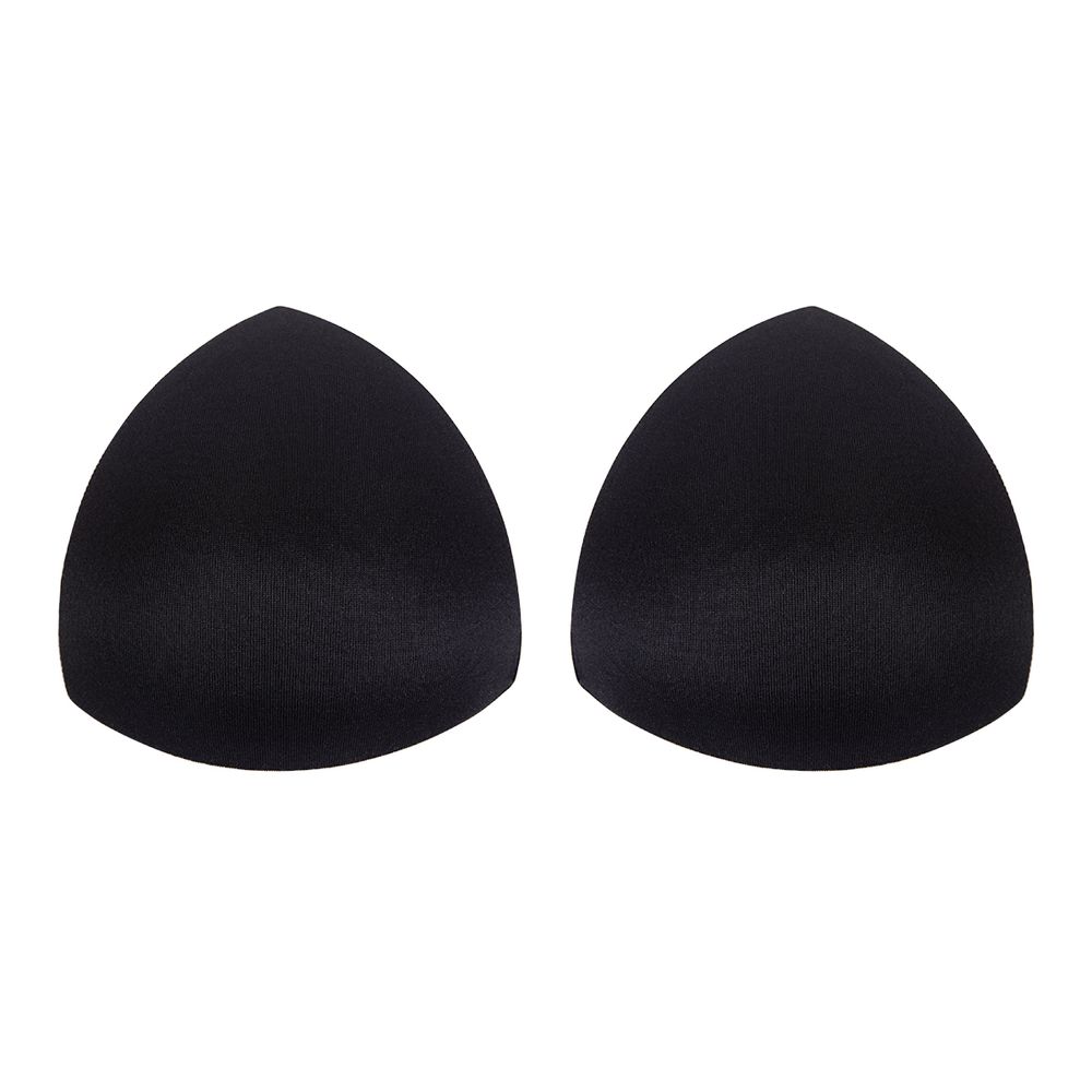 Бельевые чашечки для бюстгальтера треугольные пуш-ап р.10 (р.70), 5 пар, черный, VFN3-10