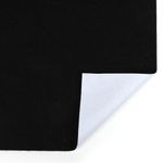 Набор клеевого листового фетра (мягкий) For Hobby 1/8 мм, 20х30см арт.FLT-SA13 уп.10 листов цв.белый/черный