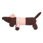 Набор для вязания игрушки Miadolla, Романтичная такса, AMG-0119