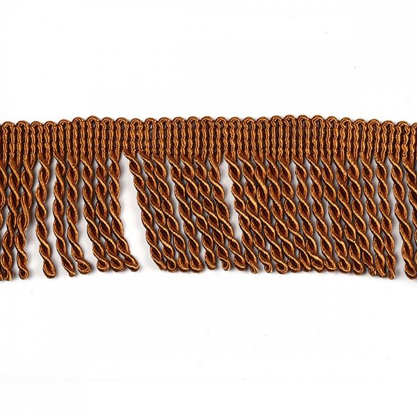 Бахрома отделочная 62.0 мм / 10 метров, цв.коричневый