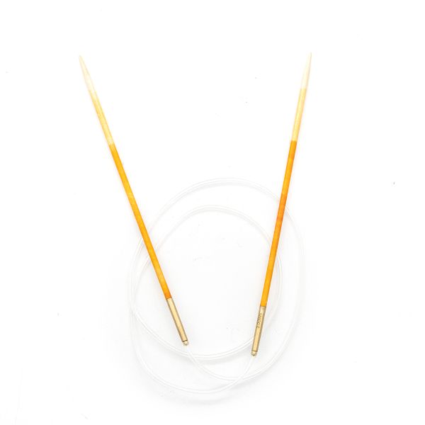 Спицы вязальные круговые Flair 3,0 мм / 80 см, клен, Pony, 68041