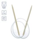 Спицы круговые бамбук ⌀6,5 мм, 80 см, Gamma BC1