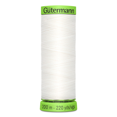 Нитки для тонких тканей Gutermann Extra Fine 150, 200м, _800 белый, 5 катушек