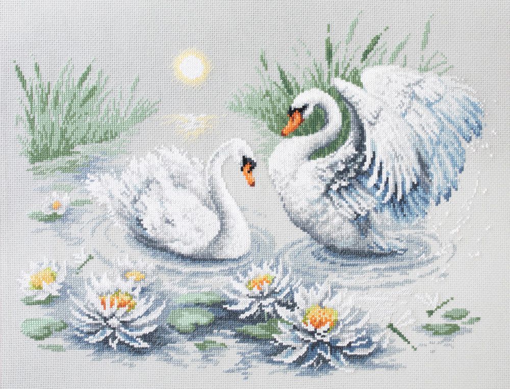 Набор для вышивания нитками Чудесная игла, Свадебный вальс, 41х31 см