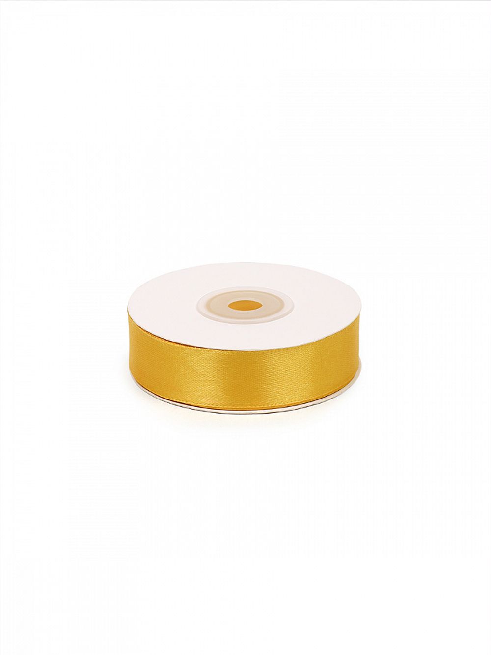 Лента атласная 1-сторонняя 20.0 мм / 22.5±1 метра, 3016 т.желтый, Magic4Hobby
