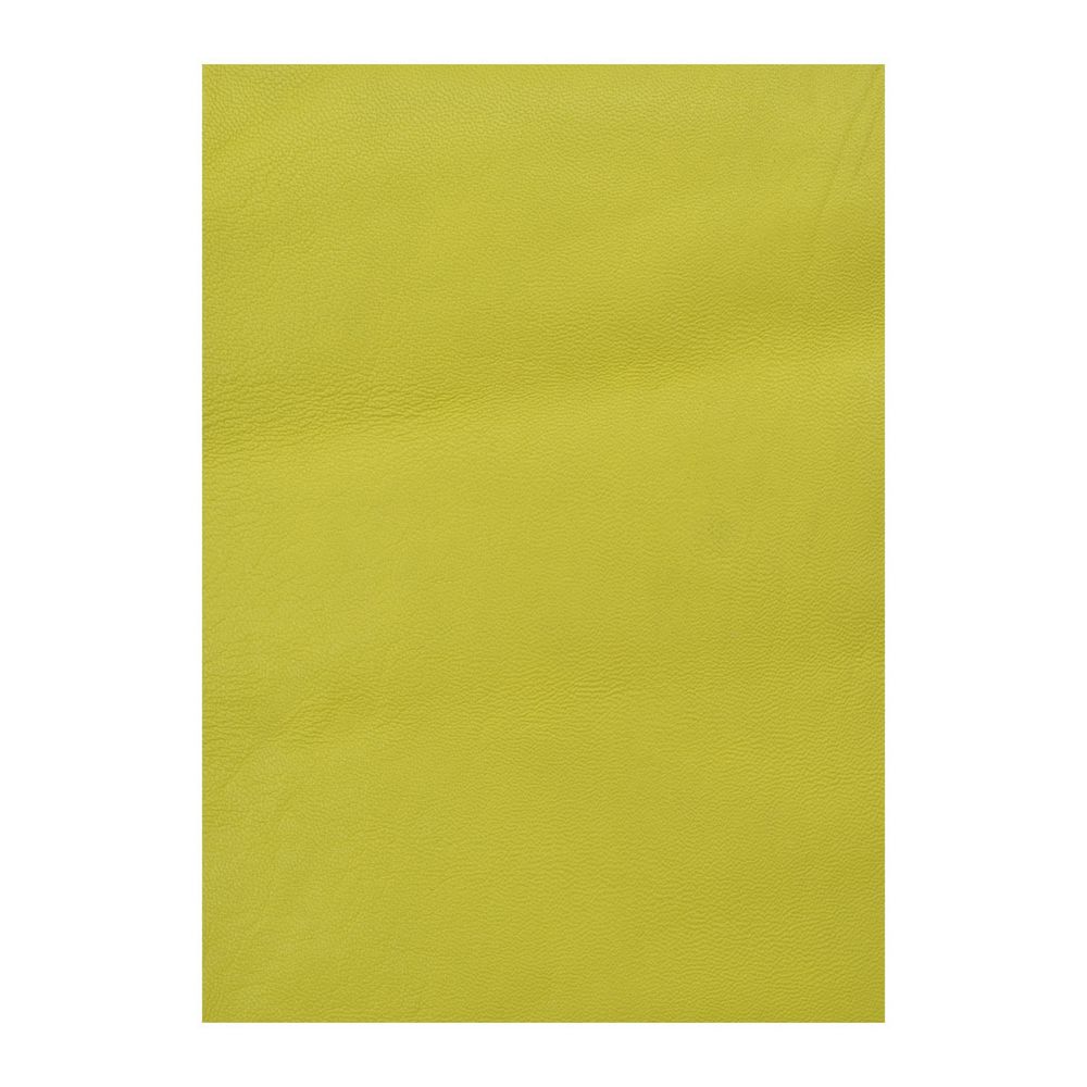 Кожа натуральная в листах А6 (10,5*14,8см), 100% кожа (16 желтый) 402