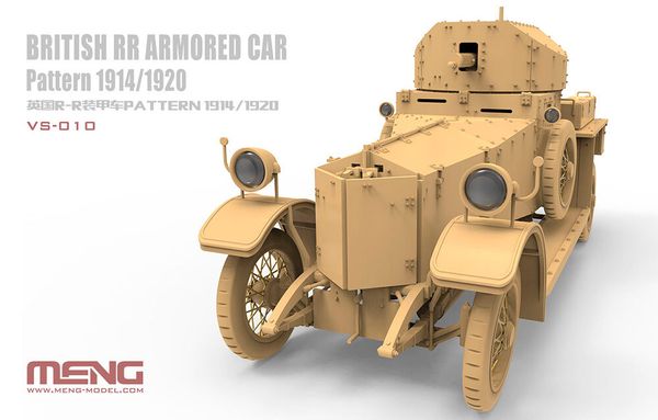 Модель сборная: бронеавтомобиль, Rolls Royce Armored 1914/1920 1/35, Meng VS-010