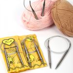 Набор круговых спиц Maxwell Gold 4 шт длина 100см 7-8-9-10мм