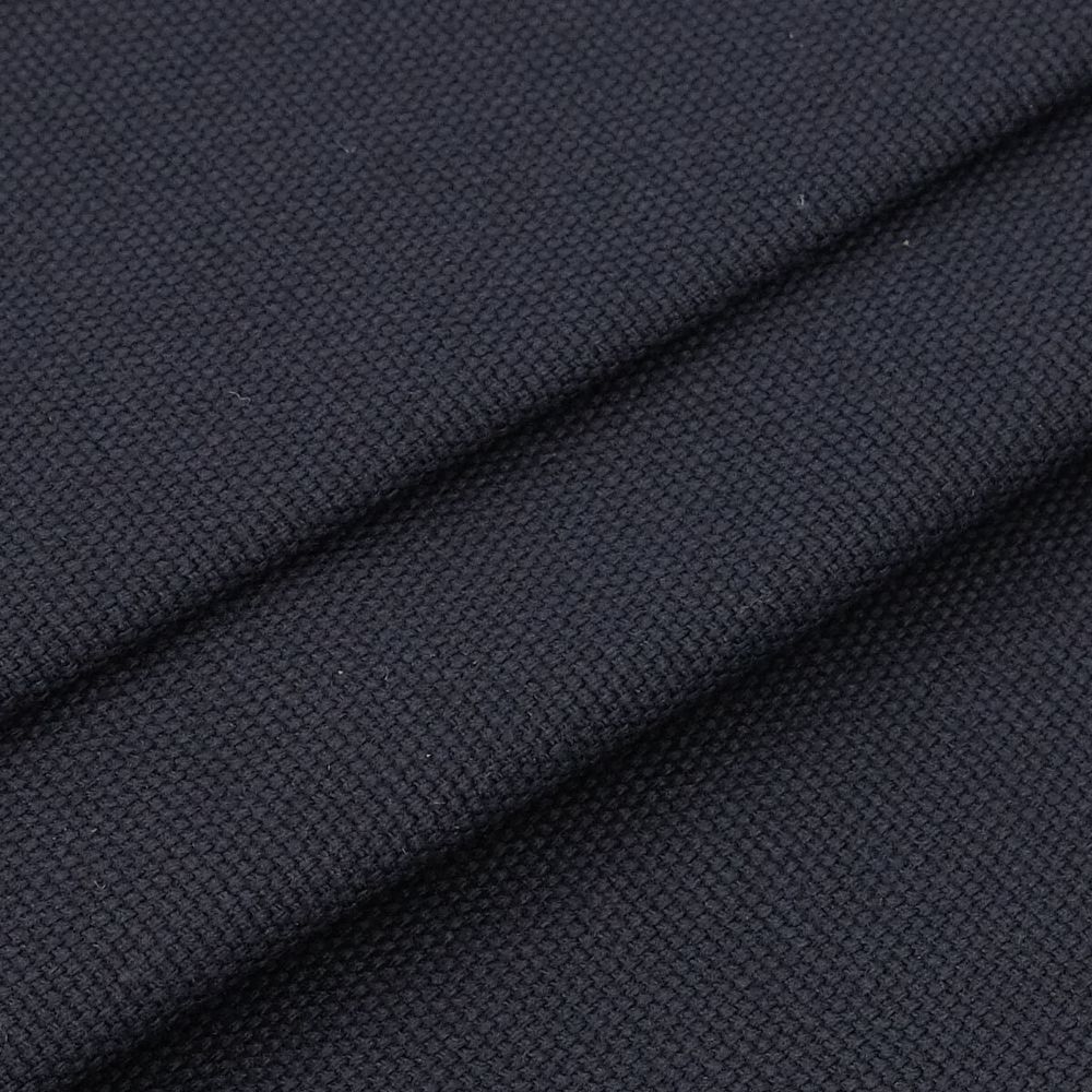 Нижняя сторона наволочки с молнией,100% лен, 45х45см (черный), PLC-1