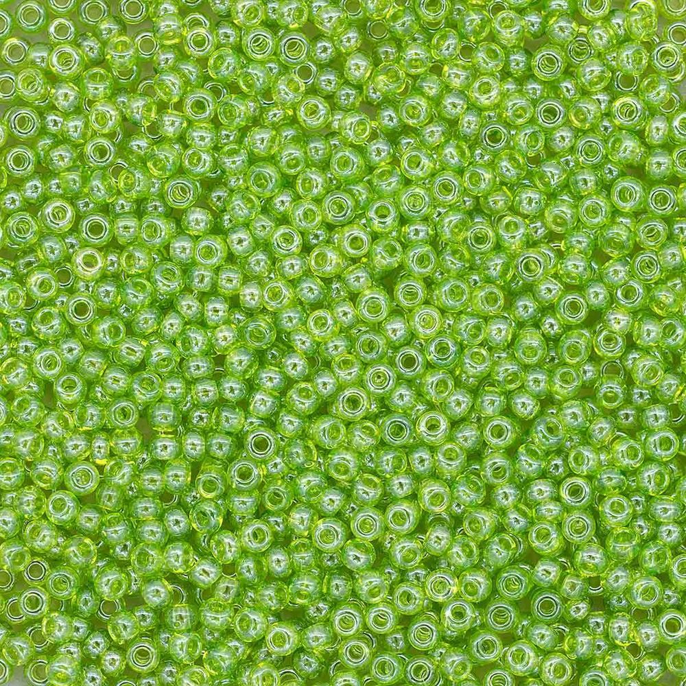 Бисер Preciosa прозрачный с жемчужным покрытием 10/0 (2.3 мм), 100 г (5х20 г), цв. 56220