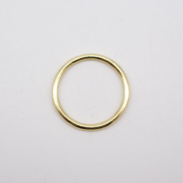 Кольца для бюстгальтера металл ⌀12.0 мм, 20 шт, золото, Arta, GYK12D