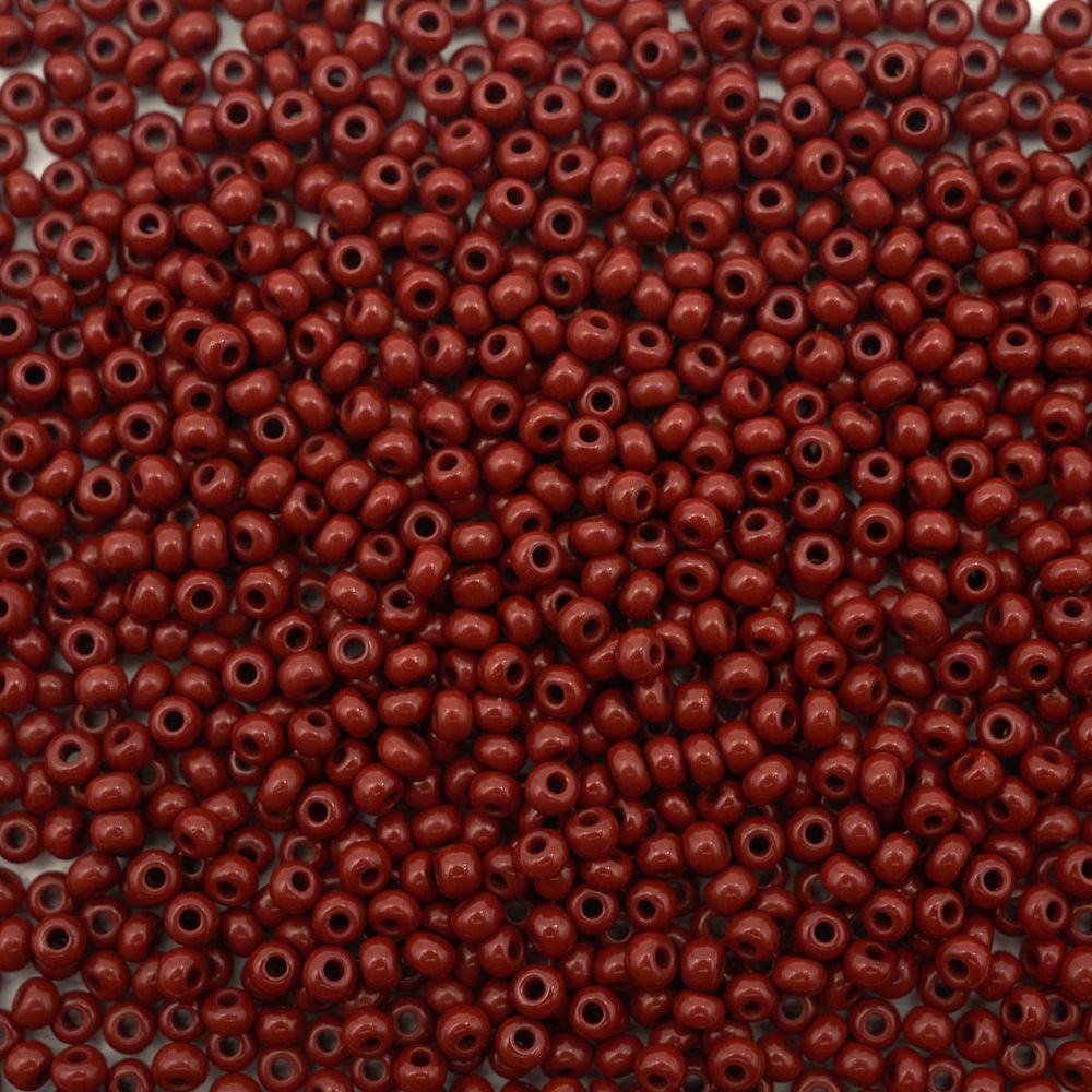 Бисер Preciosa непрозрачный, 10/0 (93300), круг. отв., 500 г