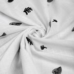 Ткань шитьё (прошва) 100 г/м², 150 см / 2 метра, TBY.Emb.A823.2.2, цв.02 белый