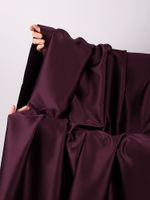 Атлас стрейч для нижнего белья 107 г/м², 125 см / 25 метров, 0180 цв.117 бордо