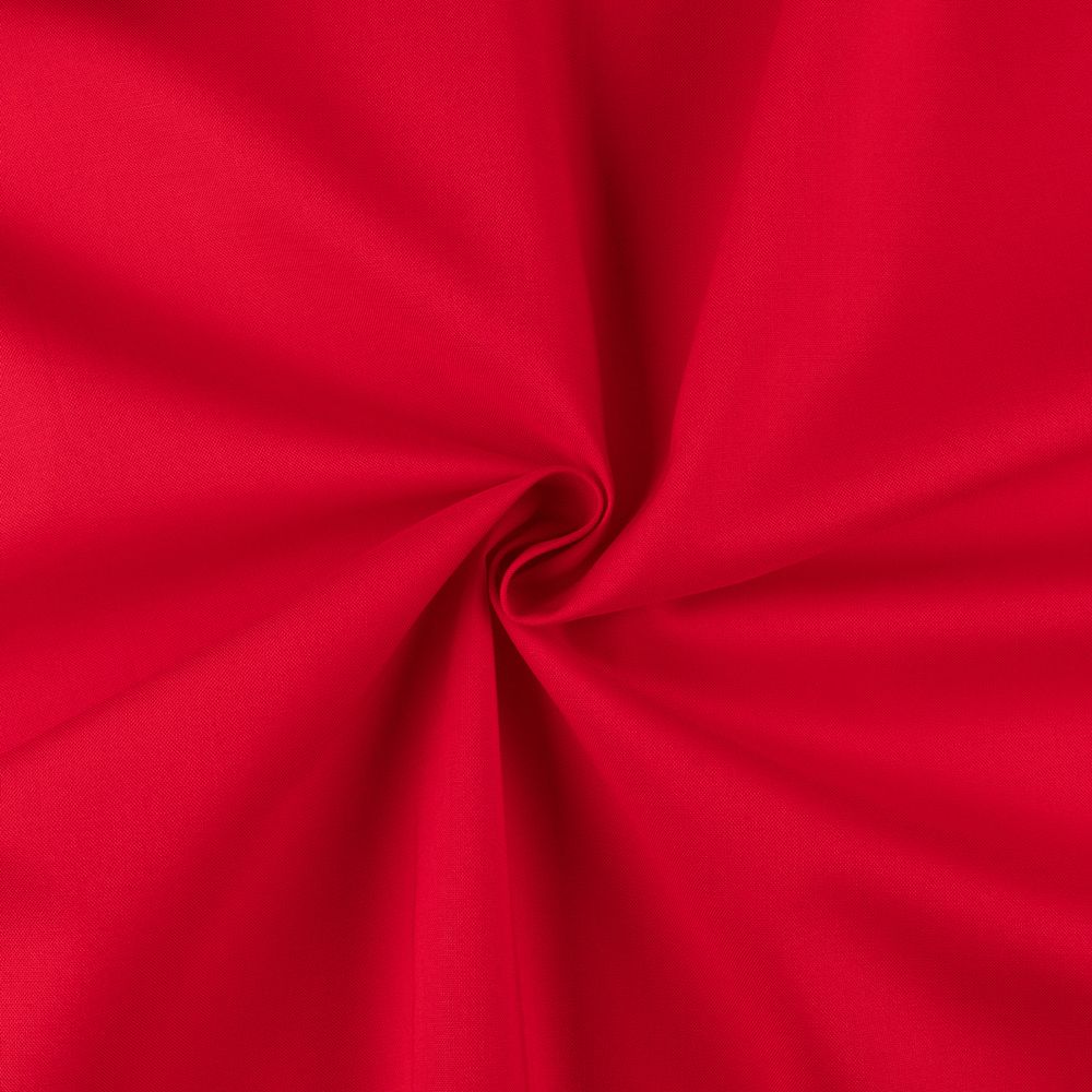 Ткань для пэчворка Peppy Краски жизни Люкс, рулон 112 см / 5 метров, 18-1660 яр.коралловый, Peppy