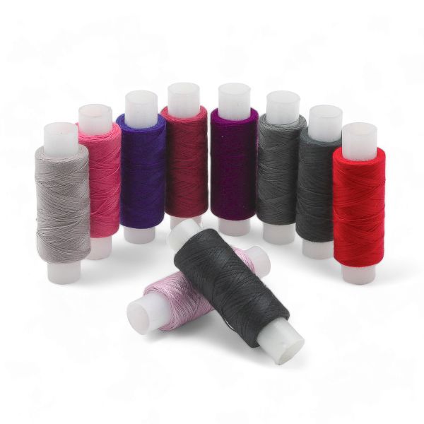 Швейные нитки (набор) 50/2, 10 кат. по 200 метров, ассорти №73, Astra&Craft