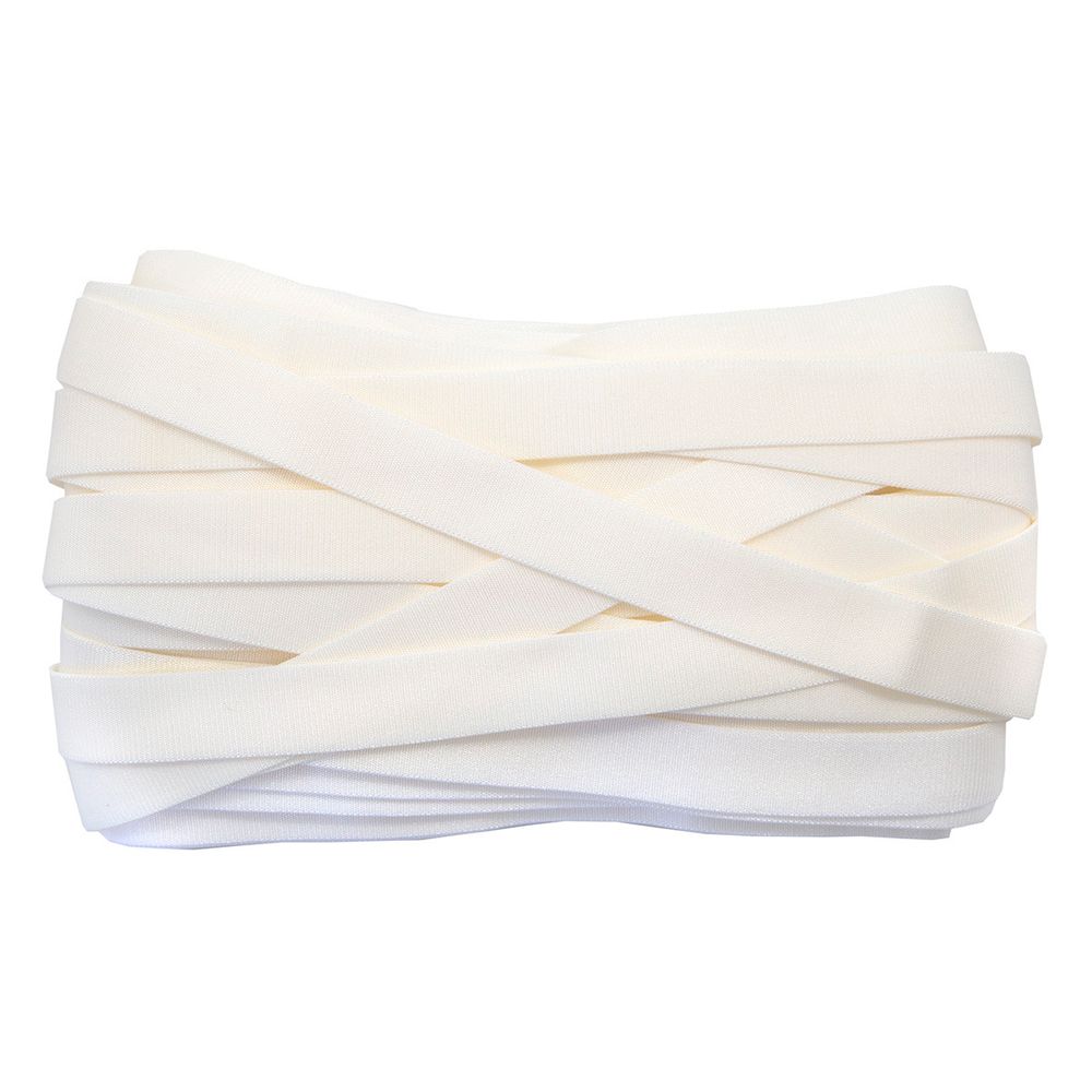 Резинка бельевая (бретелечная) 18.0 мм / 25 метров, молочный