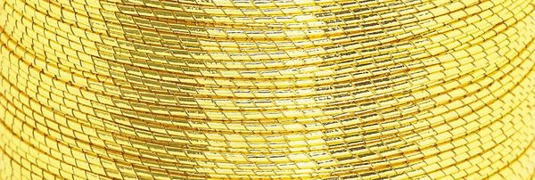 Нитки вышивальные металлизированные Madeira Metallic №6 50м Gold 43, 9807, 5 катушек