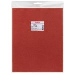 Коврик для бисера полиэстер 30х23х0.4 см, 5 шт, №06 красный, Zlatka KVR