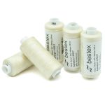 Нитки швейные бытовые Bestex 40/2, 365 м (400 ярд) / 10 кат., 154 темно-молочный