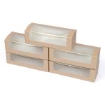 Коробка для макарон 20х8х6 см, 5 шт, S-Chief BFC-038