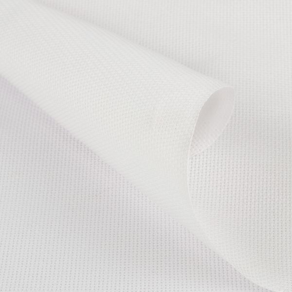 Канва Zweigart Aida Premium 16 ct, 50х50±2 см, 100 белый, Zweigart