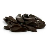 Пуговицы на ножке (3.01-203-45) (т.коричневый), Б25, 20 шт